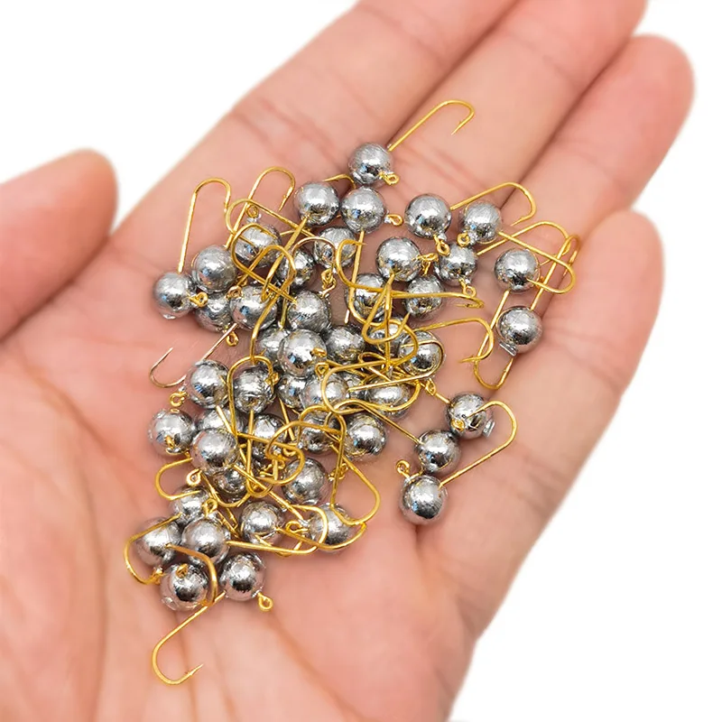 OUTKIT 10pcs Mini Jig Head Hoo - Fishing Hook Barbless avis et prix