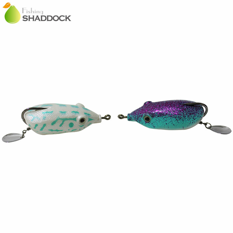 4pcs Rubber Soft Frog Fishing  - Fishing Hook Assortment avis et prix