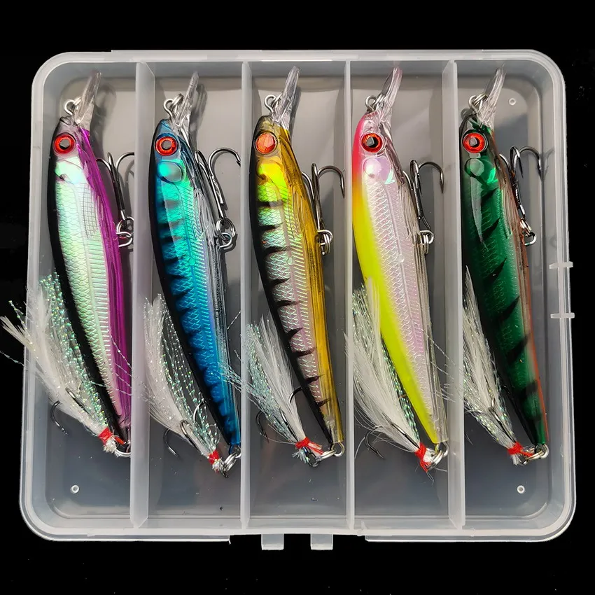 Laser 3D Eyes Bionic Minnow Fi - Fishing Hook Box avis et prix