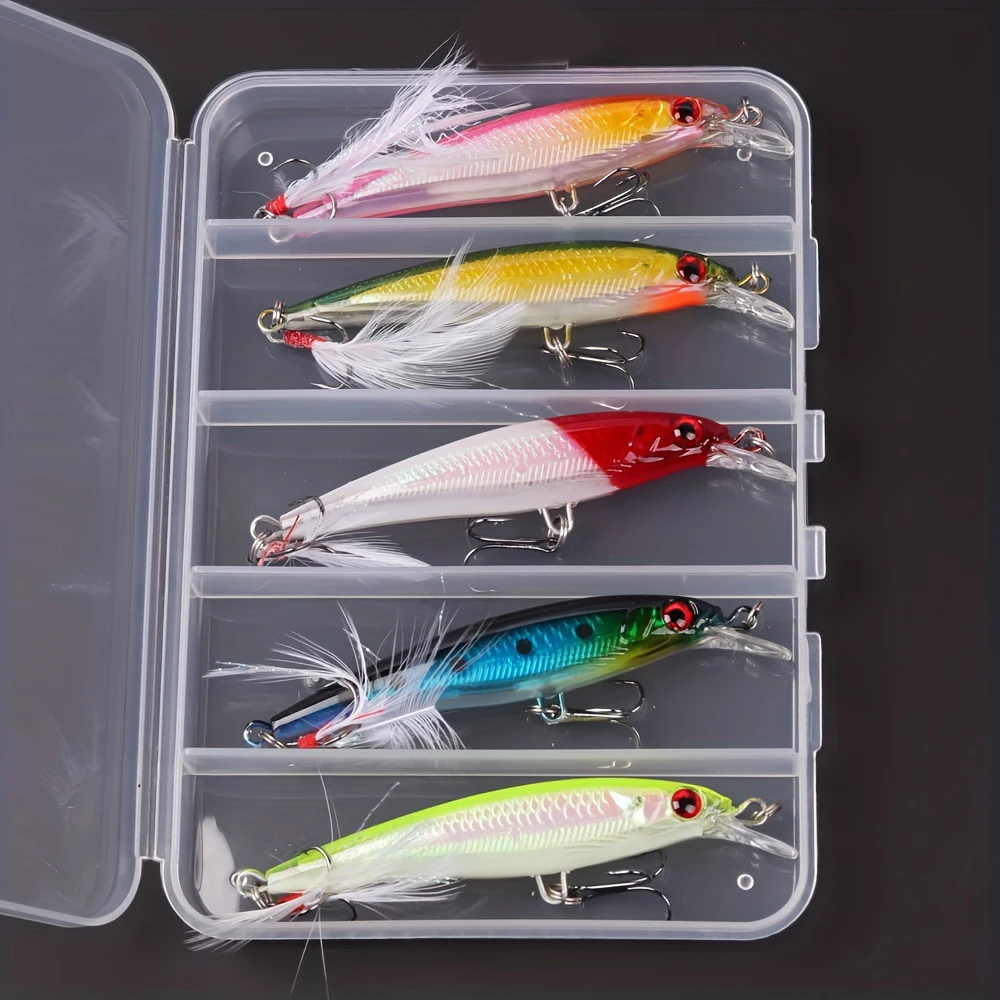 Laser 3D Eyes Bionic Minnow Fi - Fishing Hook Box avis et prix