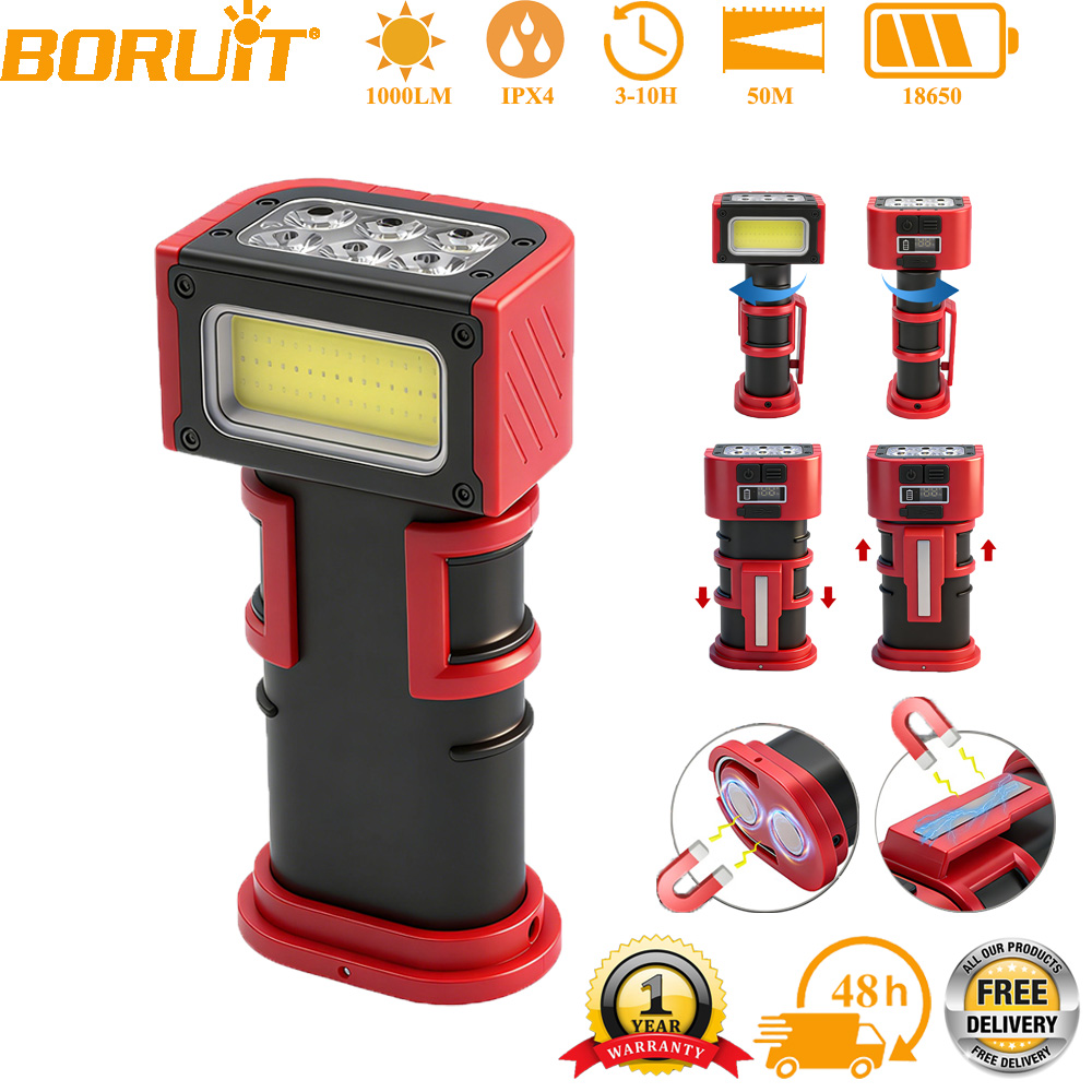 BORUiT COB LED Work Light 1000 - Fishing Hook avis et prix