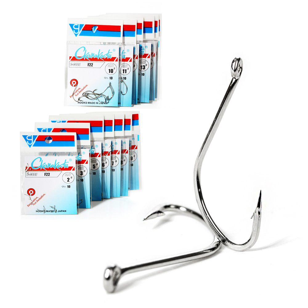 Ckamakastu F22 White Saltwater - Fishing Hook Offset avis et prix