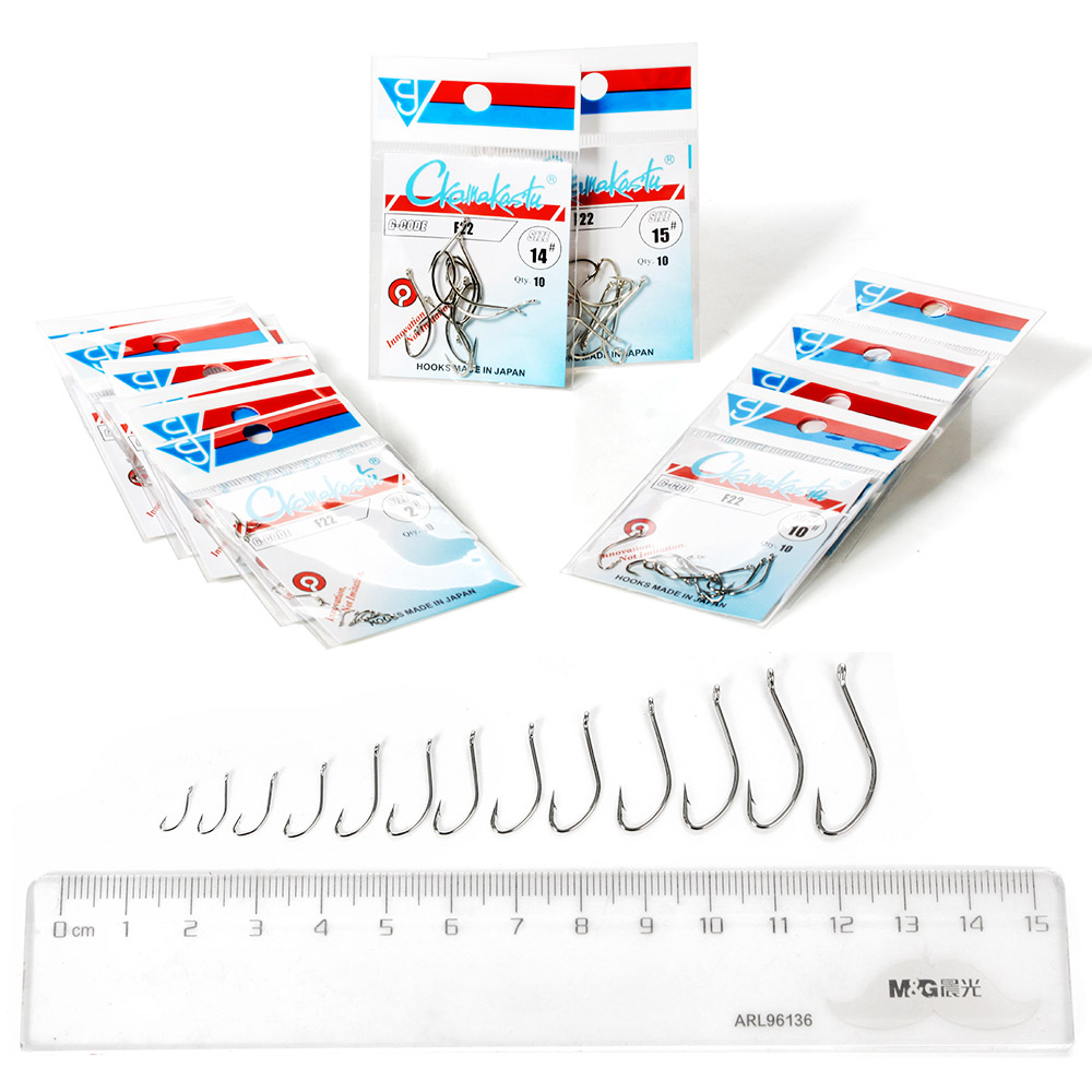 Ckamakastu F22 White Saltwater - Fishing Hook Offset avis et prix