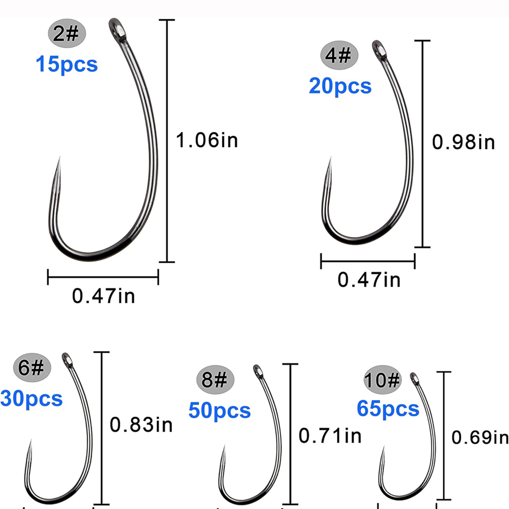 180PCS Barbless Fishing Hooks  - Fishing Hook Circle avis et prix