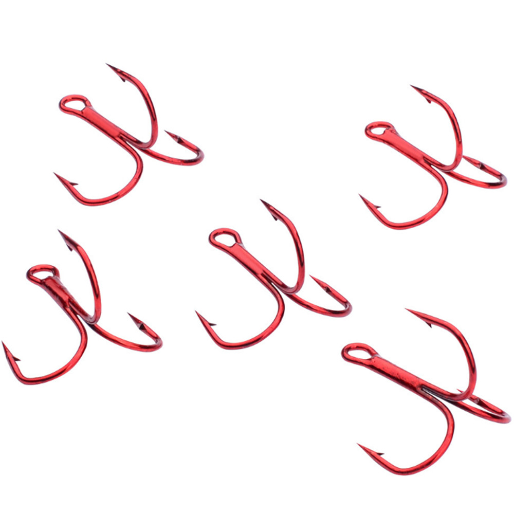 20pcs/lot Red 2/4/6/8/10# Fish - Fishing Hook Offset avis et prix
