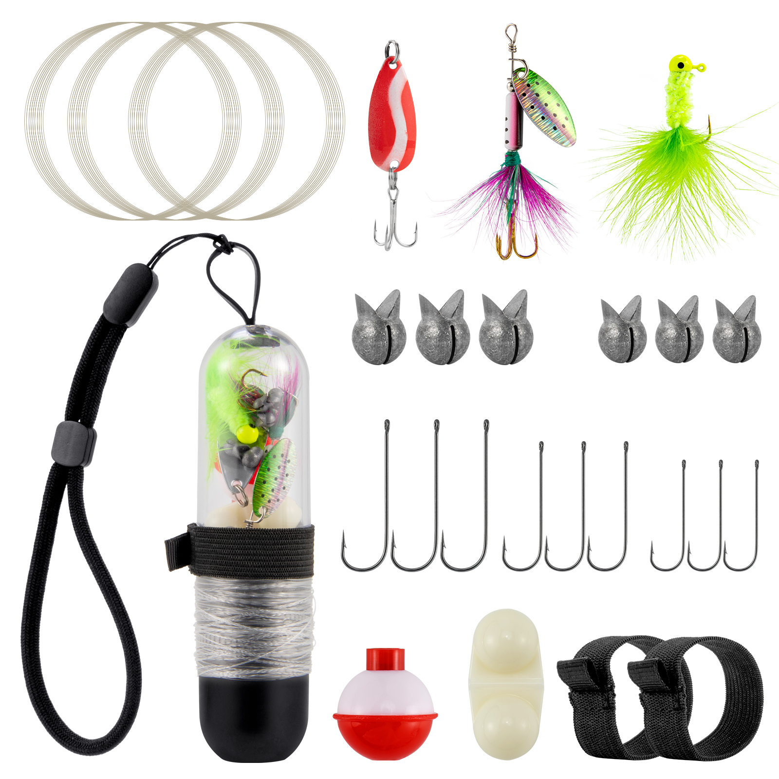 25pcs Survival Fishing Kit Poc - Fishing Hook Jig avis et prix