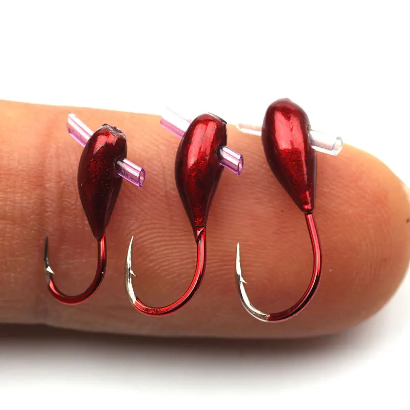 10/20PCS Winter Ice Fishing Ho - Fishing Hook Barbless avis et prix