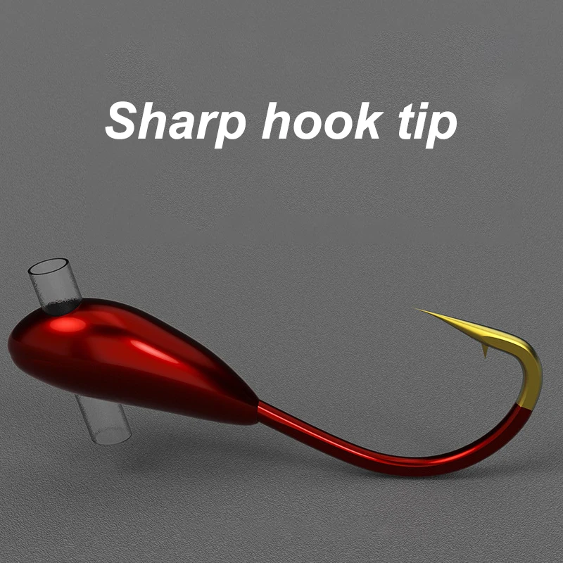 10/20PCS Winter Ice Fishing Ho - Fishing Hook Barbless avis et prix