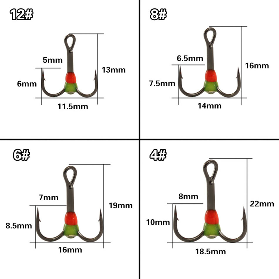 5pcs40pcs Ice Fishing Rainbow  - Fishing Hook Assortment avis et prix