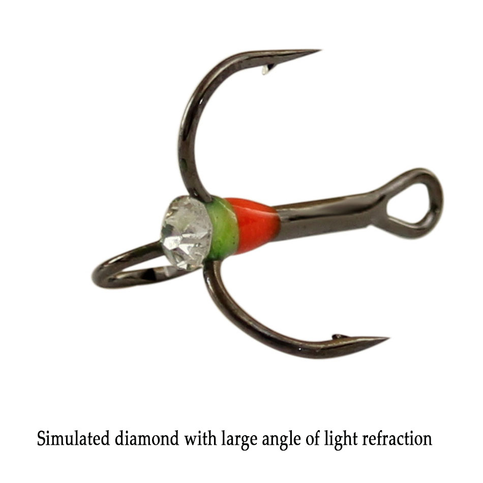 5pcs40pcs Ice Fishing Rainbow  - Fishing Hook Assortment avis et prix