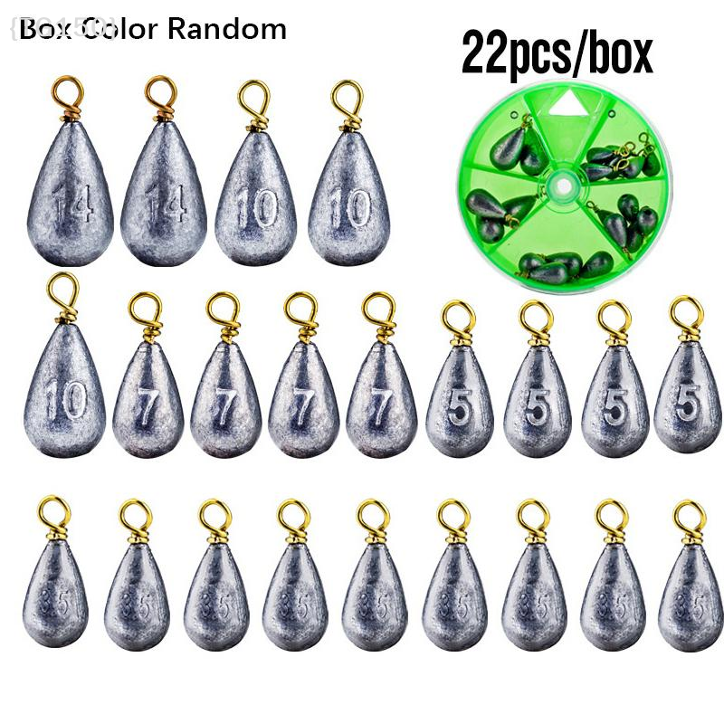 【TG150】22Pcs/Box Fishing Bait  - Fishing Hook Box avis et prix