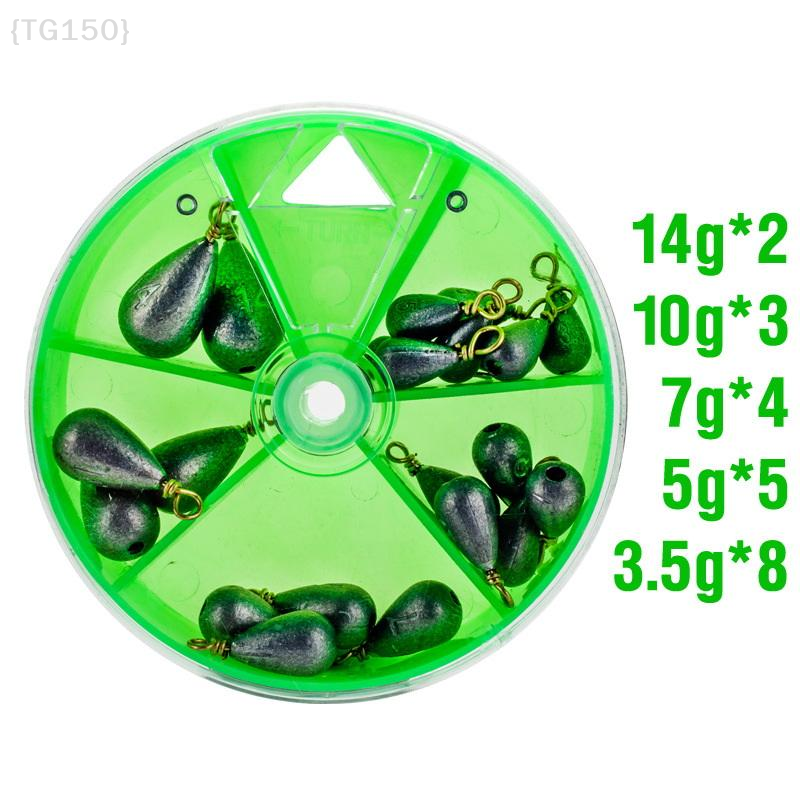 【TG150】22Pcs/Box Fishing Bait  - Fishing Hook Box avis et prix