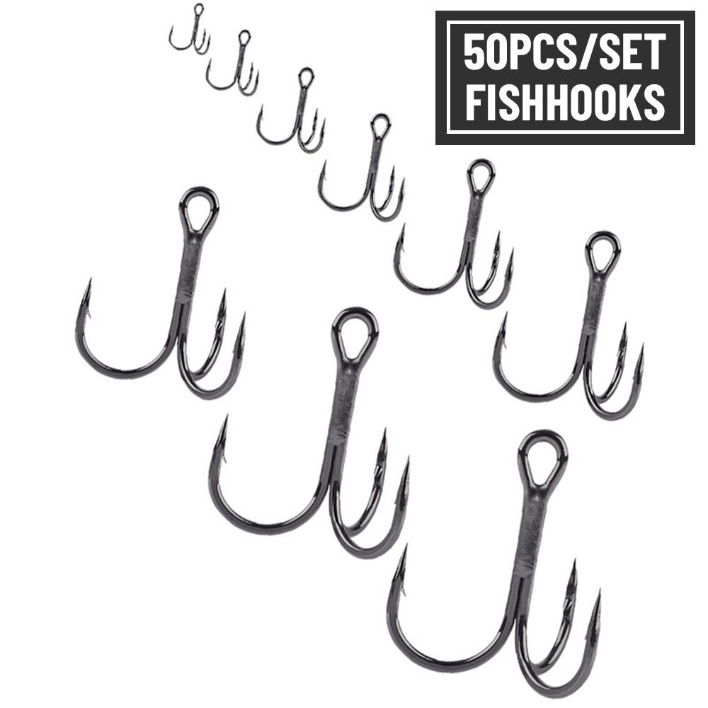 50Pcs/set Nickel Super Sharp F - Fishing Hook Assortment avis et prix