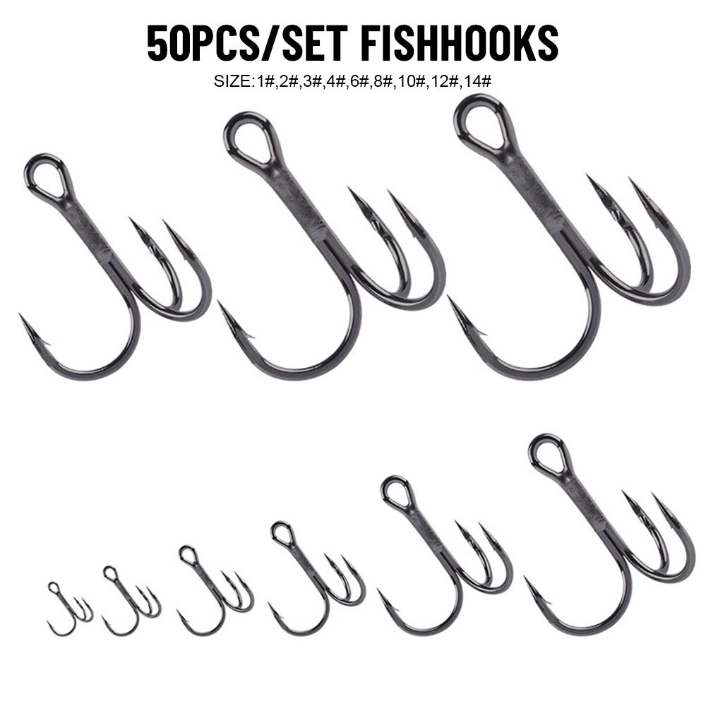 50Pcs/set Nickel Super Sharp F - Fishing Hook Assortment avis et prix