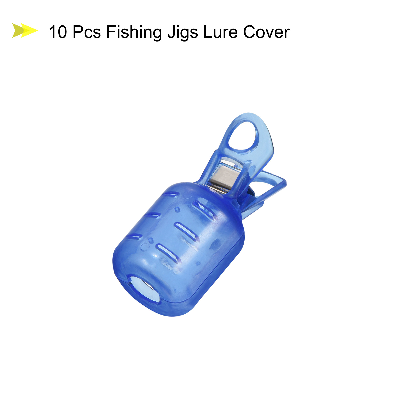10pcs Small Size Squid Jig Hoo - Fishing Hook Box avis et prix