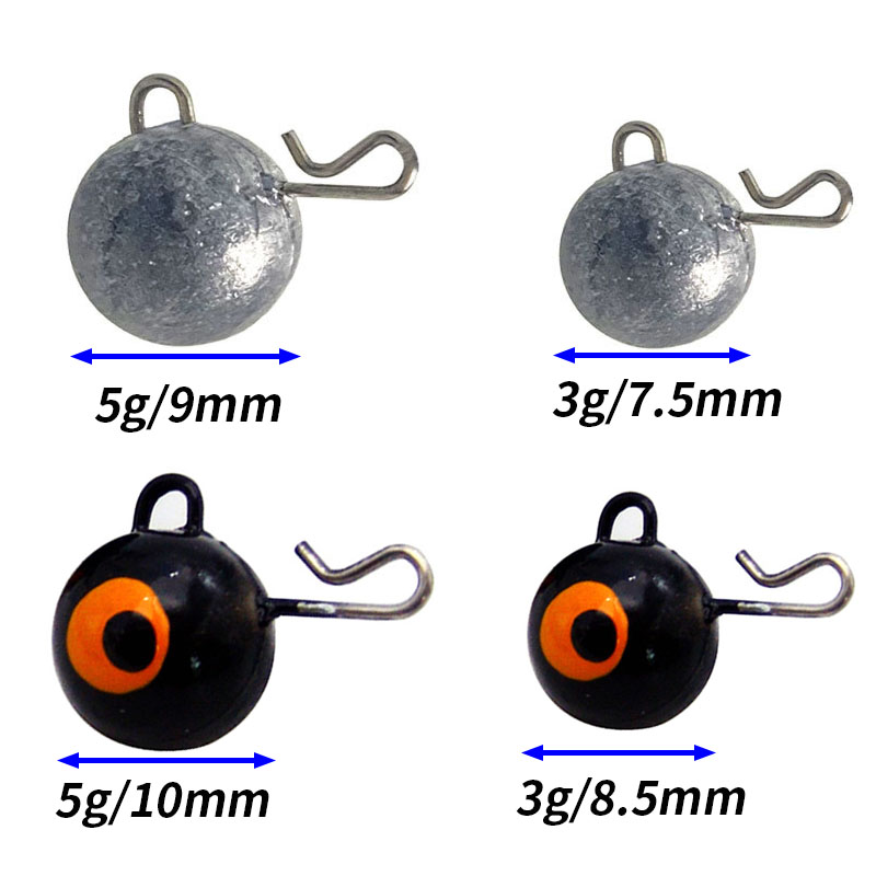 5Pcs Fishing Weight Sinker Rou - Fishing Hook Jig avis et prix