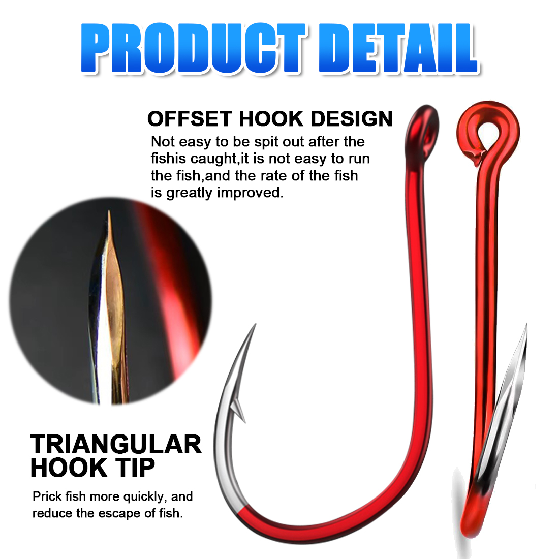 FishTrip 25Pcs Lure Fishing Ho - Fishing Hook Circle avis et prix