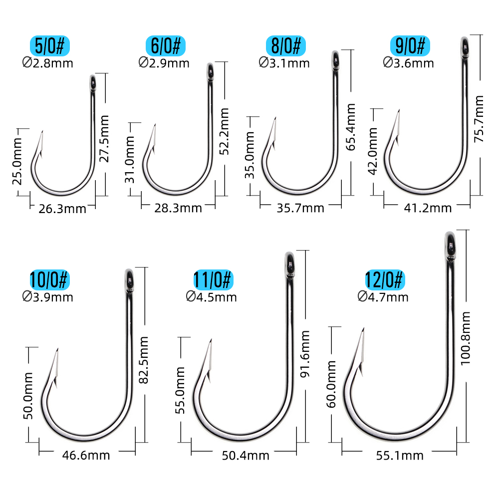 ICERIO Saltwater Anti Corrosio - Fishing Hook Assortment avis et prix