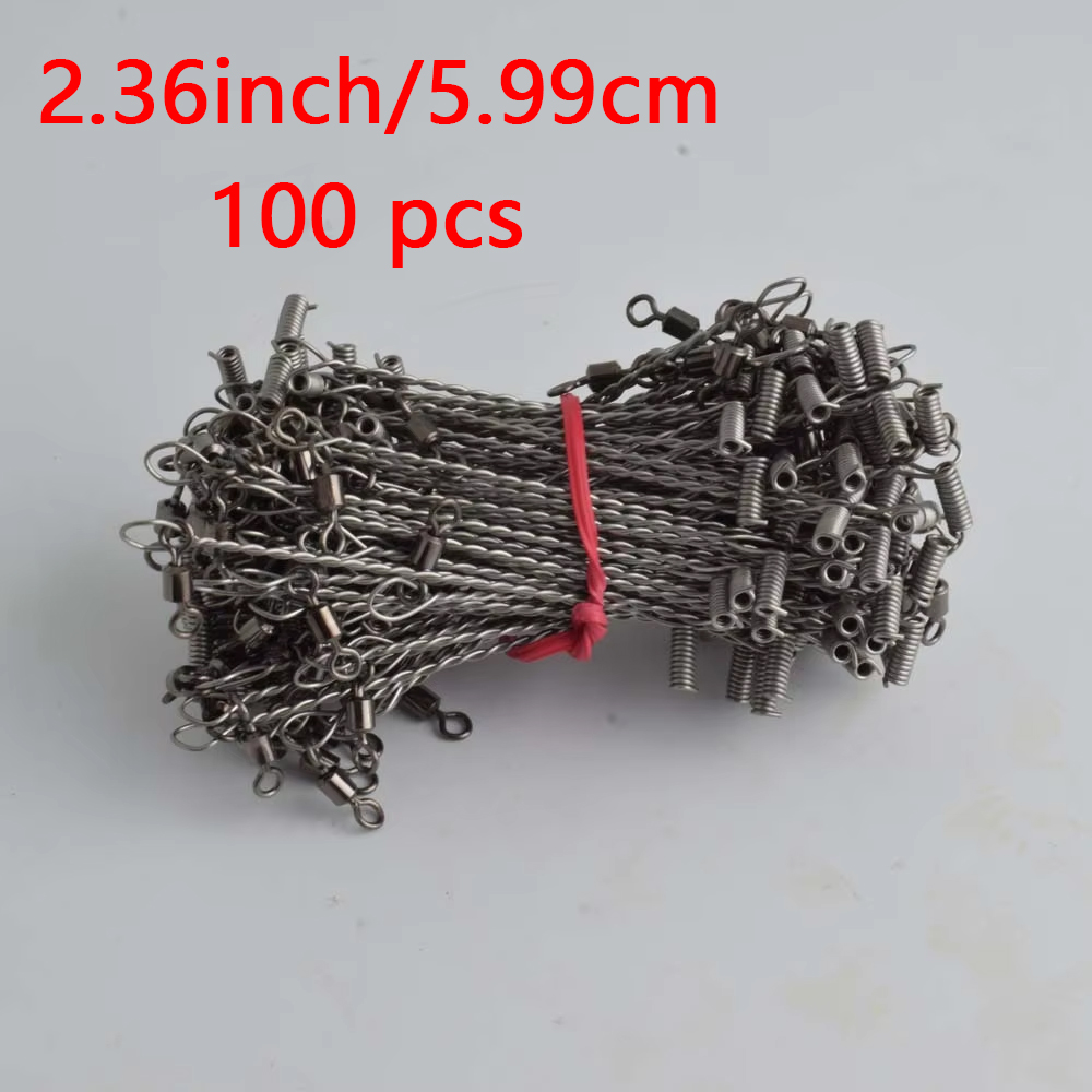 100 balance hook arms, trackin - Fishing Hook Stainless Steel avis et prix
