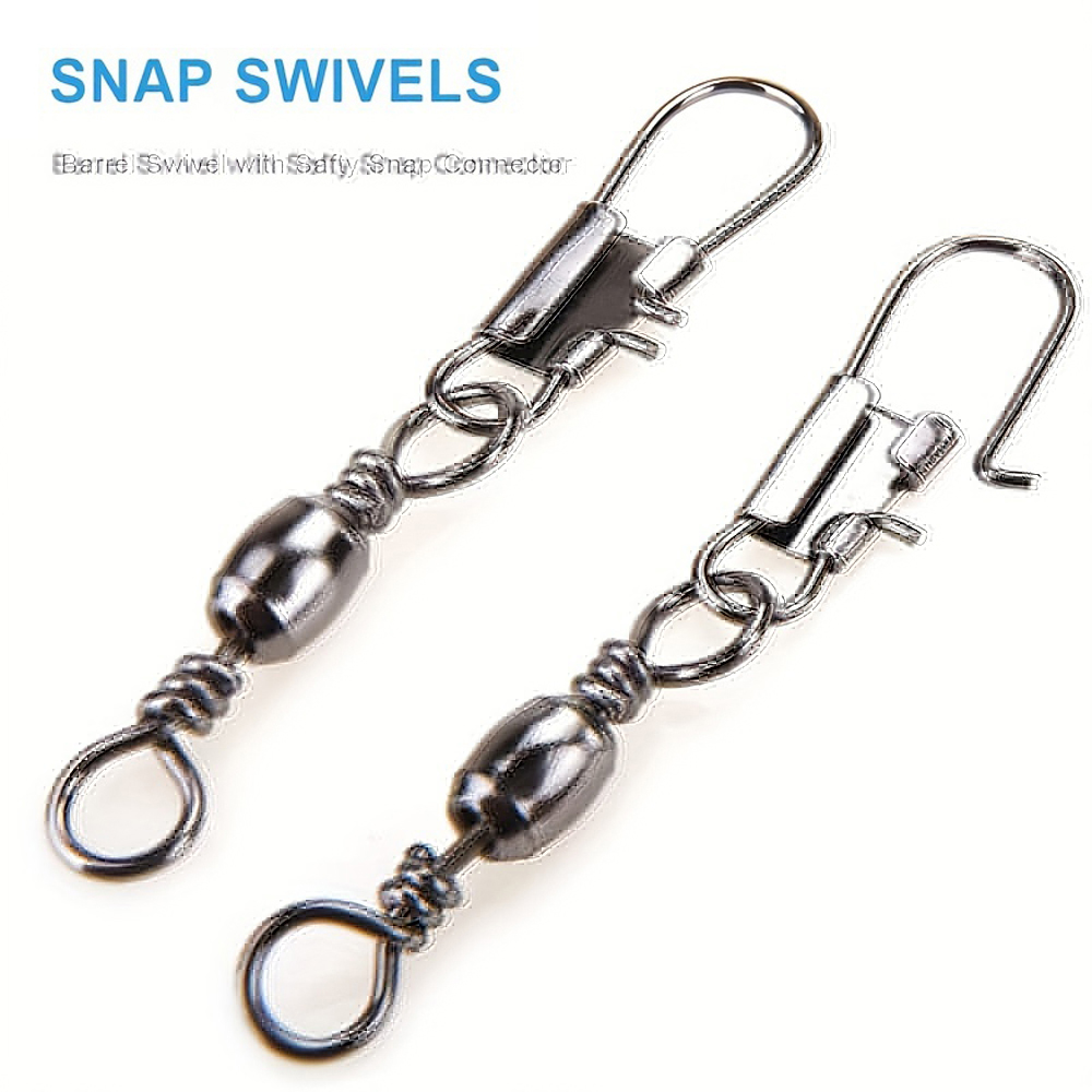 100Pcs/Lot 4#6#8#10#12# Swivel - Fishing Hook Assortment avis et prix