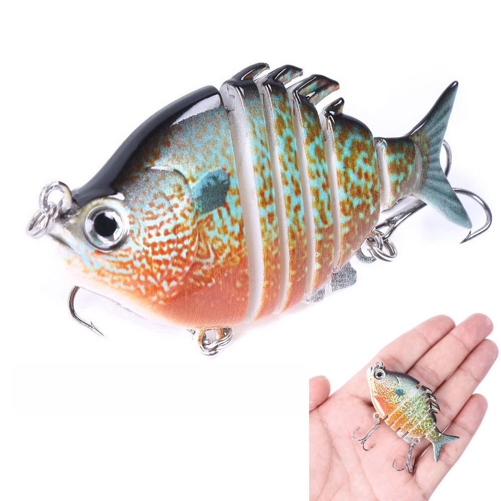 63mm 9.3g Lifelike Tilapia Swi - Fishing Hook Treble avis et prix
