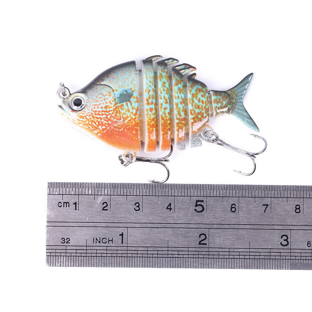 63mm 9.3g Lifelike Tilapia Swi - Fishing Hook Treble avis et prix