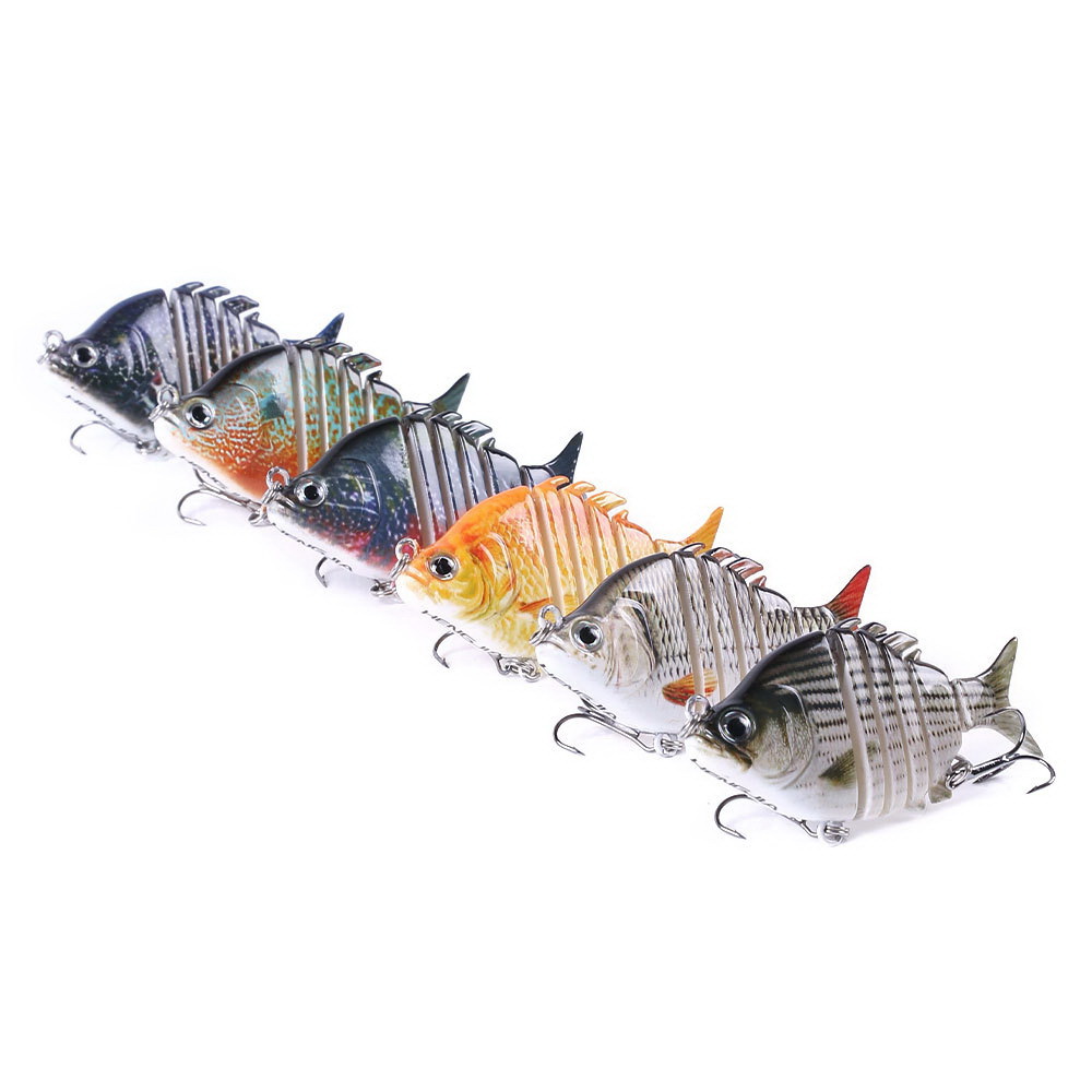 63mm 9.3g Lifelike Tilapia Swi - Fishing Hook Treble avis et prix