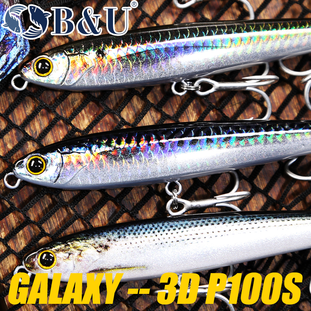 B&U Sinking Pencil Fishing Lur - Fishing Hook Treble avis et prix