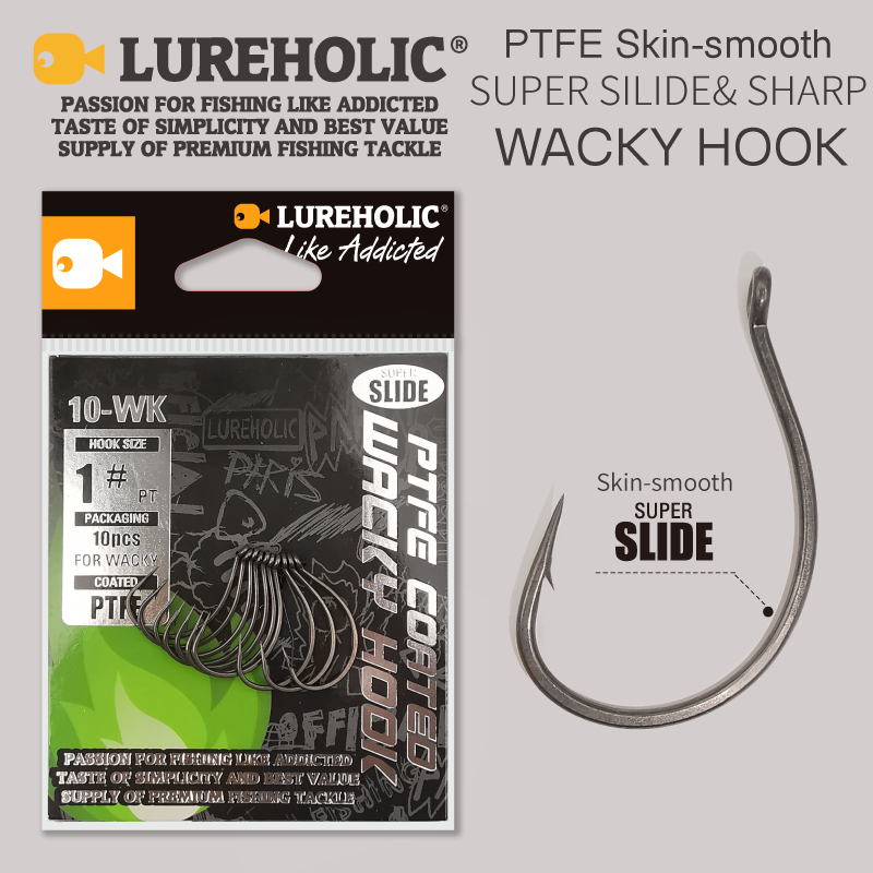 LUREHOLIC PTFE Super Slide Wac - Fishing Hook Barbless avis et prix