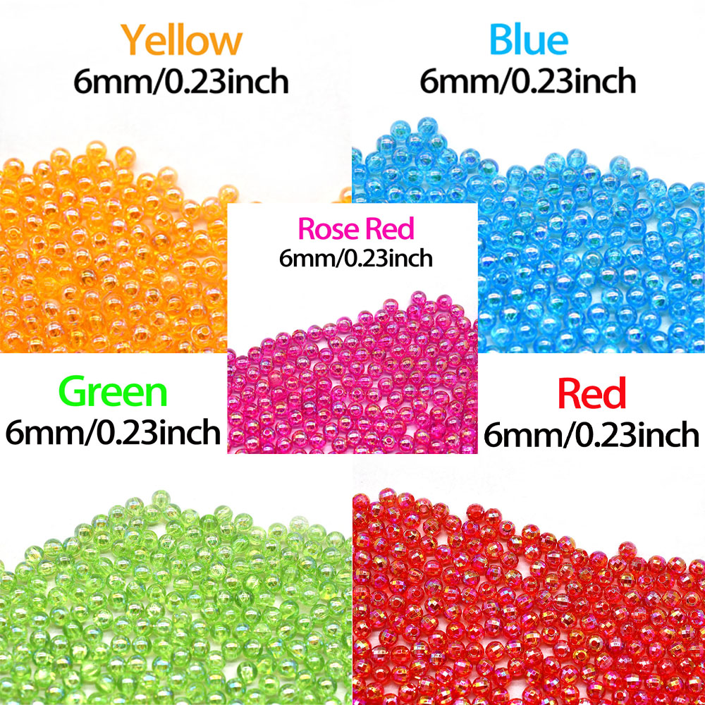 MNFT Mix 5 Colors Round Beads  - Fishing Hook Assortment avis et prix