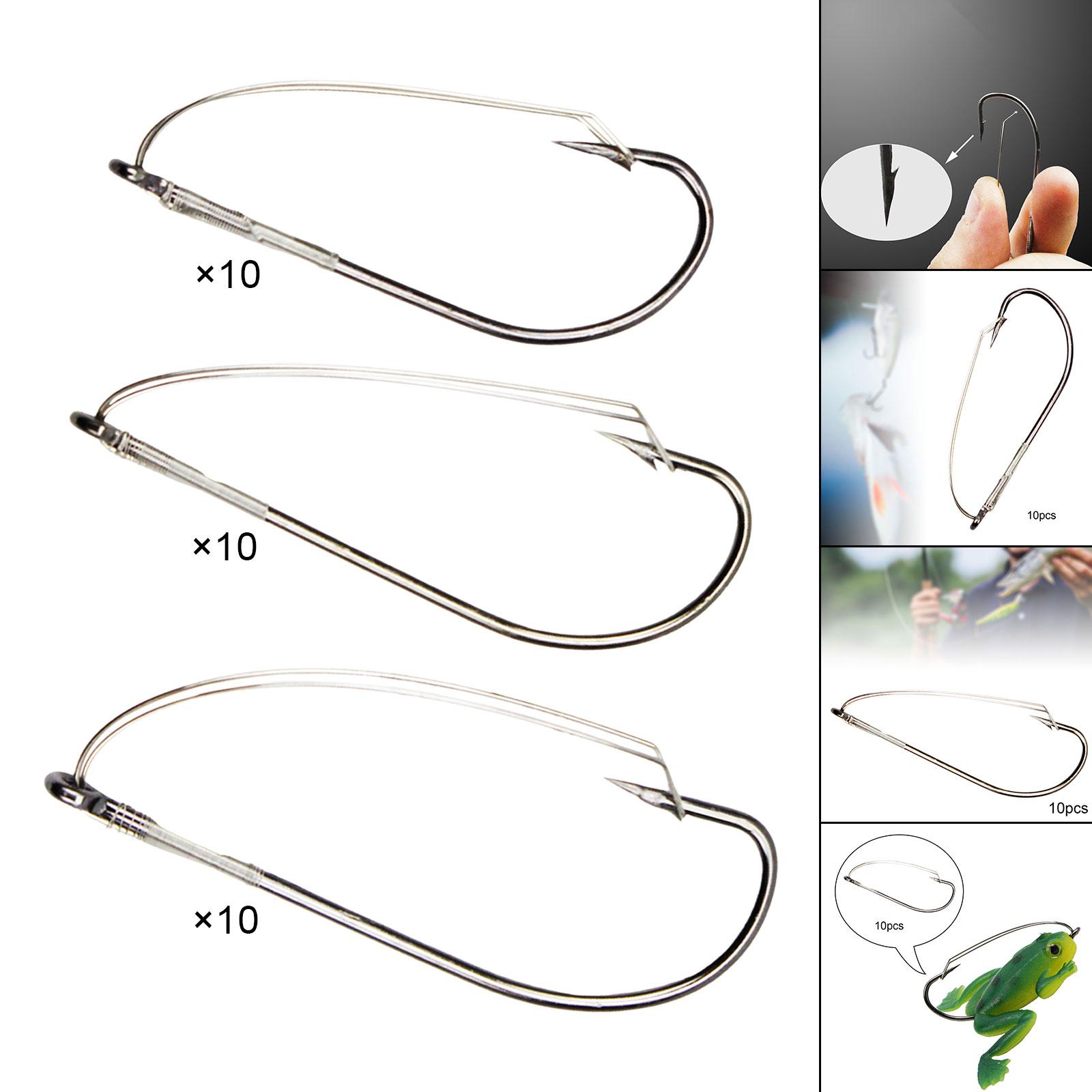 Wide Gap Weedless Fishing Hook - Fishing Hook Weedless avis et prix