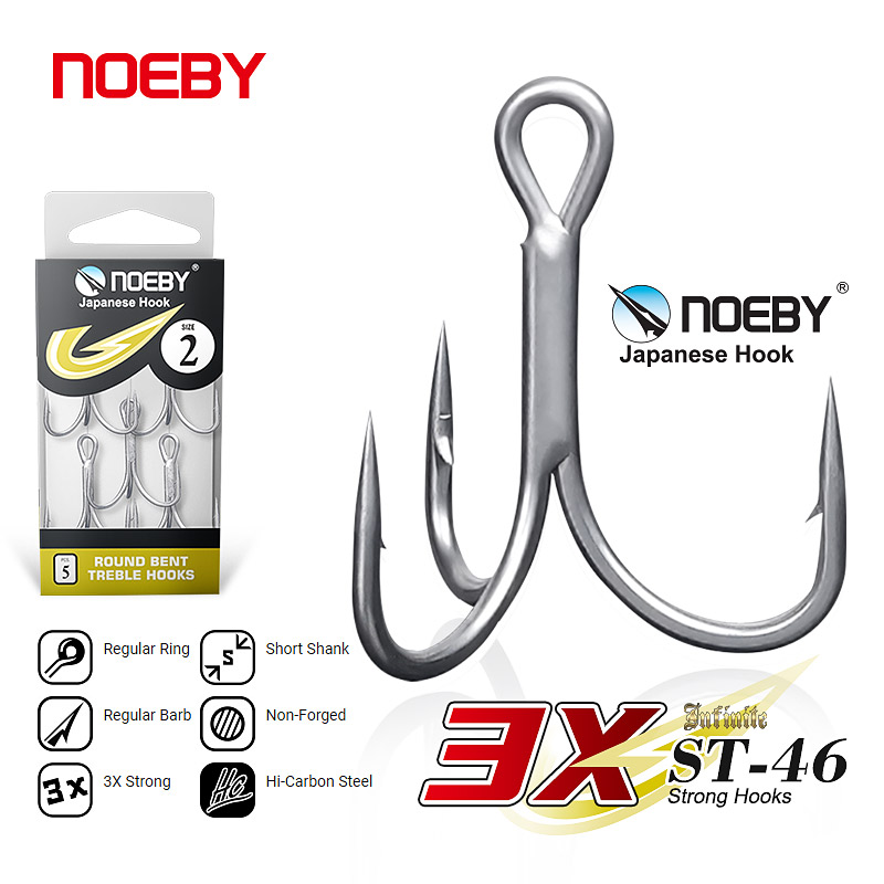Noeby High Carbon Steel Fishin - Fishing Hook Barbless avis et prix
