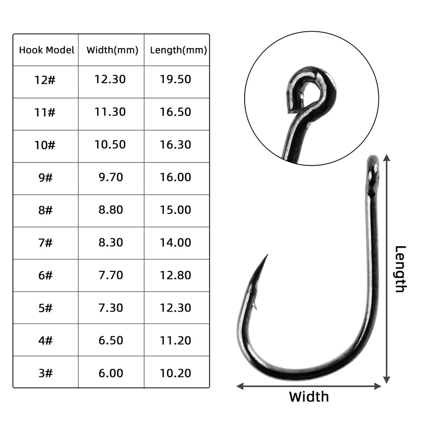 70Pcs/box Fishing Hooks Set Ki - Fishing Hook Circle avis et prix