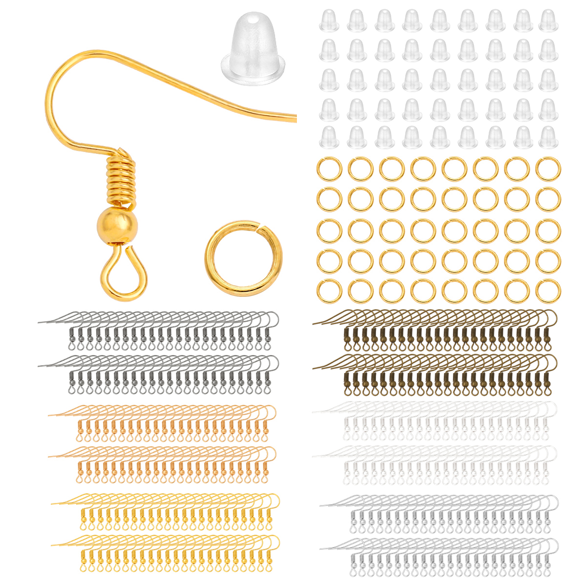100-300pcs/Lot Hypoallergenic  - Fishing Hook Assortment avis et prix