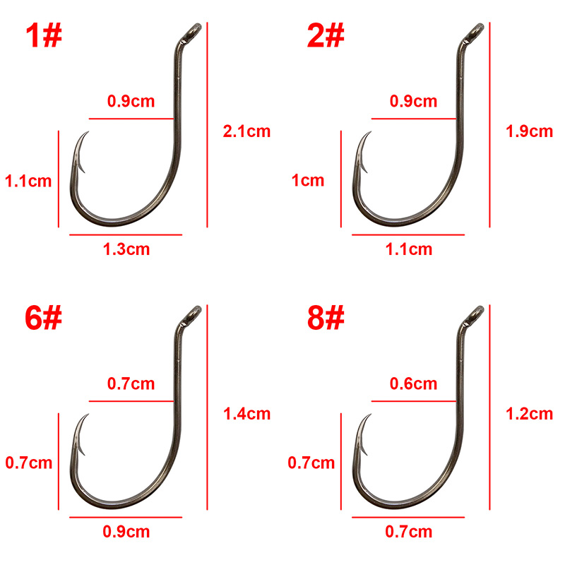 180pcs 8299 High Carbon Steel  - Fishing Hook Assortment avis et prix