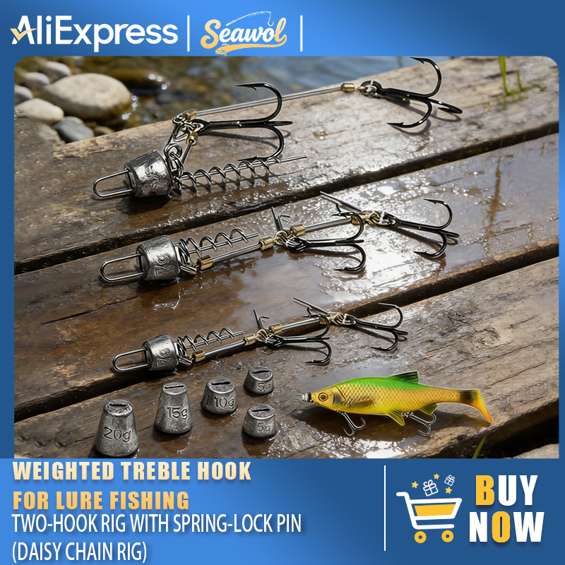 Fishing Hook Rigs Steel Leader - Fishing Hook Treble avis et prix