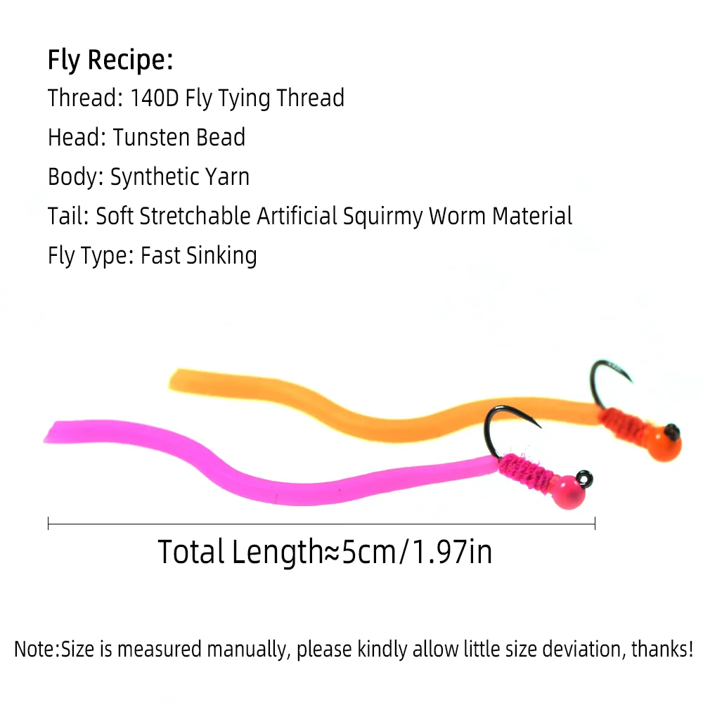 4pcs #14 Tungsten Bead Head Sq - Fishing Hook Barbless avis et prix
