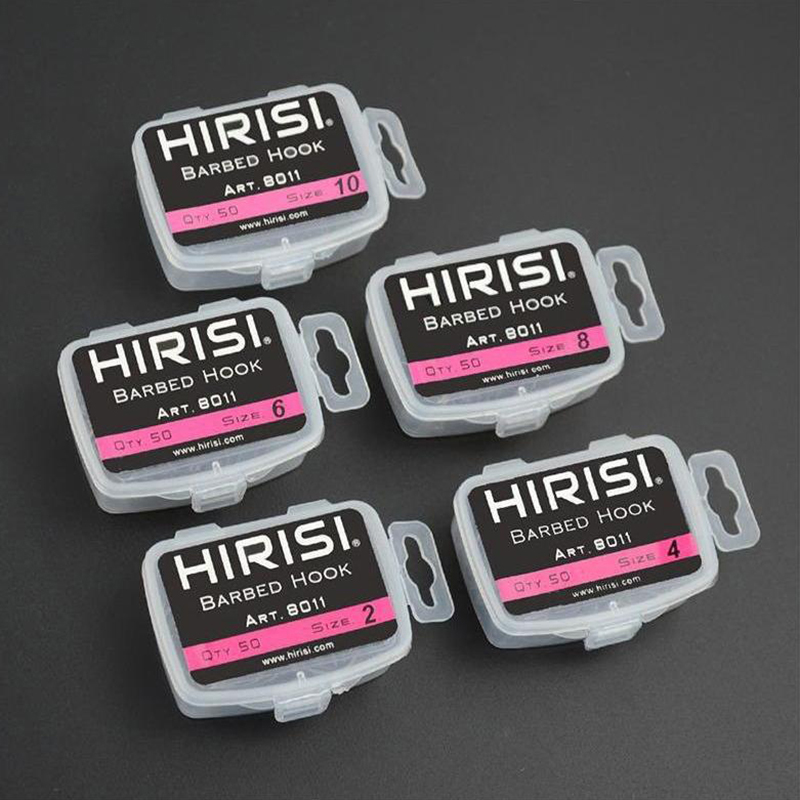 New Hirisi 50pcs Boxed Hooks B - Fishing Hook Box avis et prix