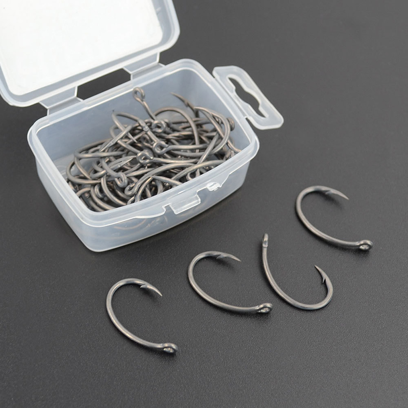 New Hirisi 50pcs Boxed Hooks B - Fishing Hook Box avis et prix
