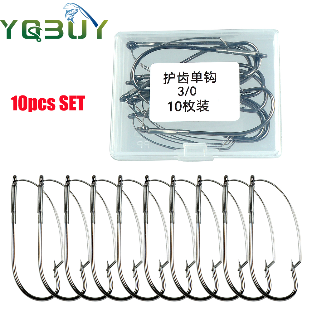 10Pcs/box Fishing Wacky Weedle - Fishing Hook Weedless avis et prix