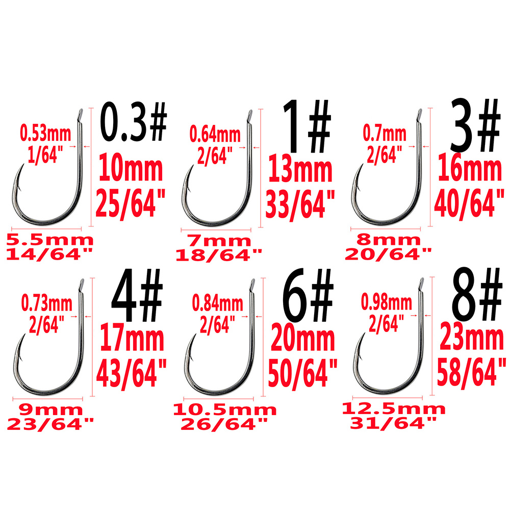 240pcs/box Barbed Fishing Hook - Fishing Hook Assortment avis et prix