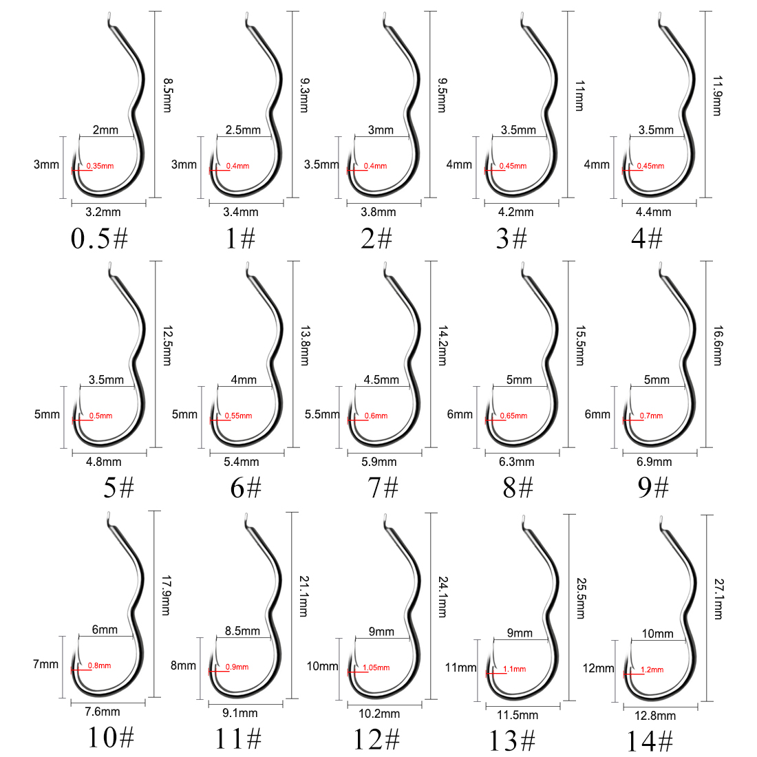 FTK Automatic Flip High Carbon - Fishing Hook Assortment avis et prix