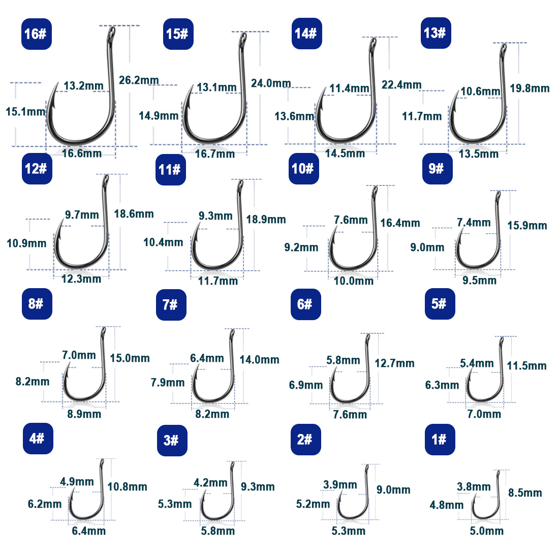 9KM Iseama Fishing Hooks 50~20 - Fishing Hook Circle avis et prix