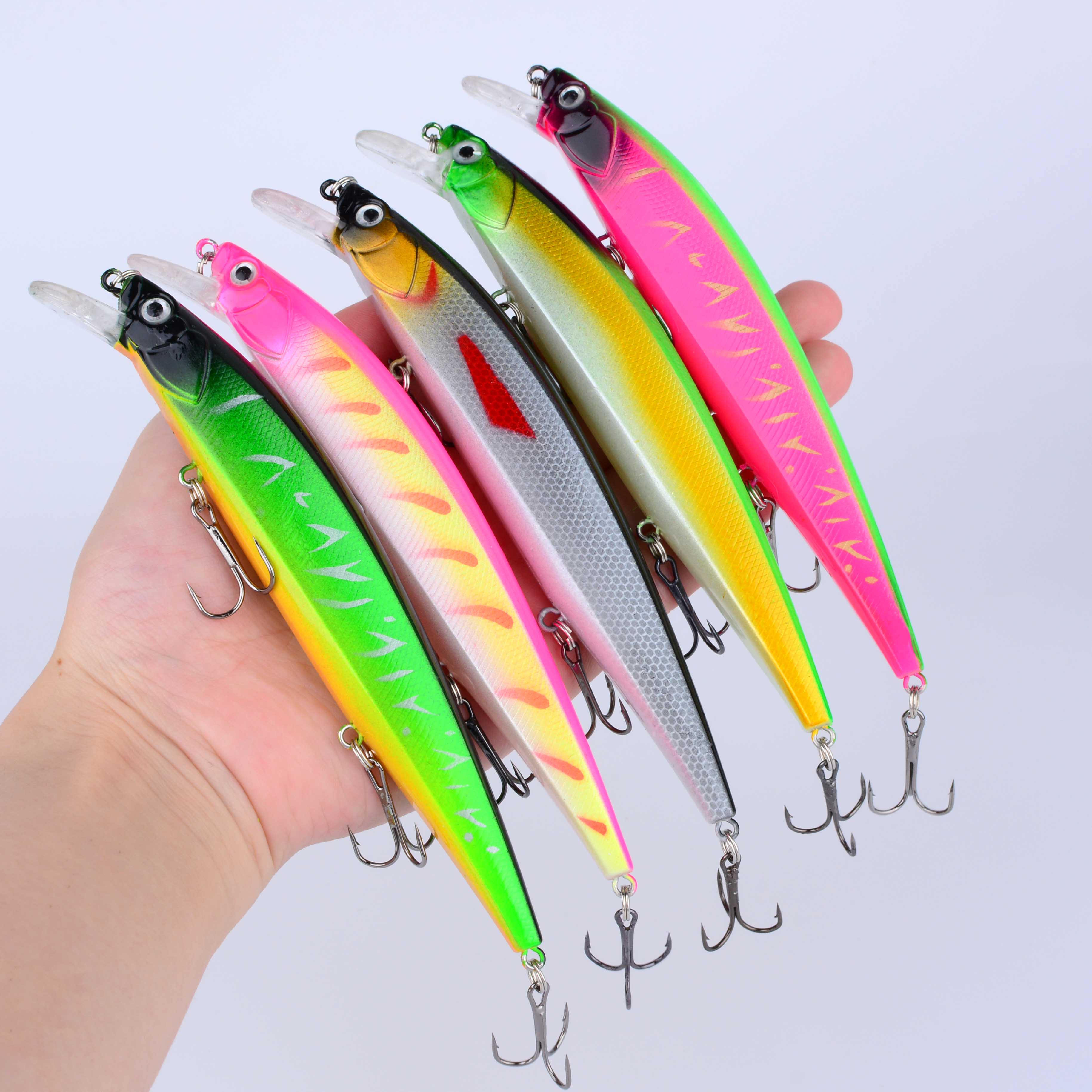 1pc 14cm/20g Plastic Simulatio - Fishing Hook Treble avis et prix