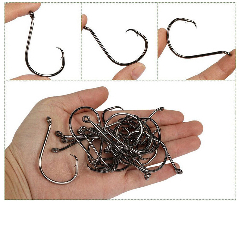 100 pcs Octopus Offset Sport C - Fishing Hook Circle avis et prix
