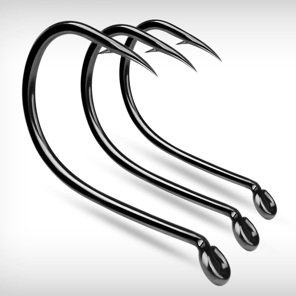 KATYUSHA  100PCS J Hooks 1/0-2 - Fishing Hook Barbless avis et prix