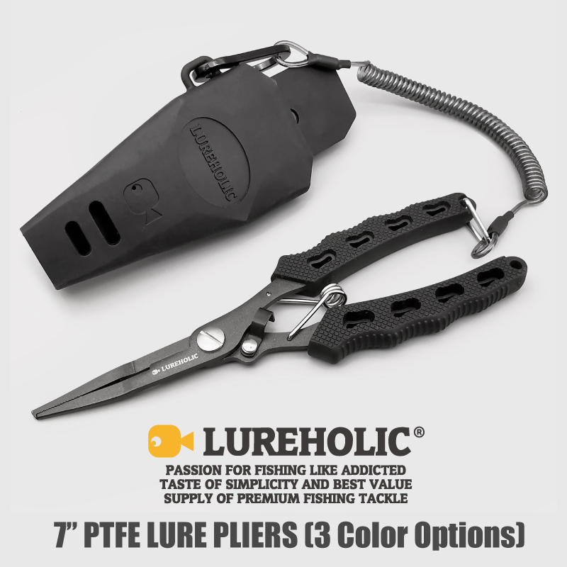 Lureholic 7” PTFE Coated Lure  - Fishing Hook Remover avis et prix